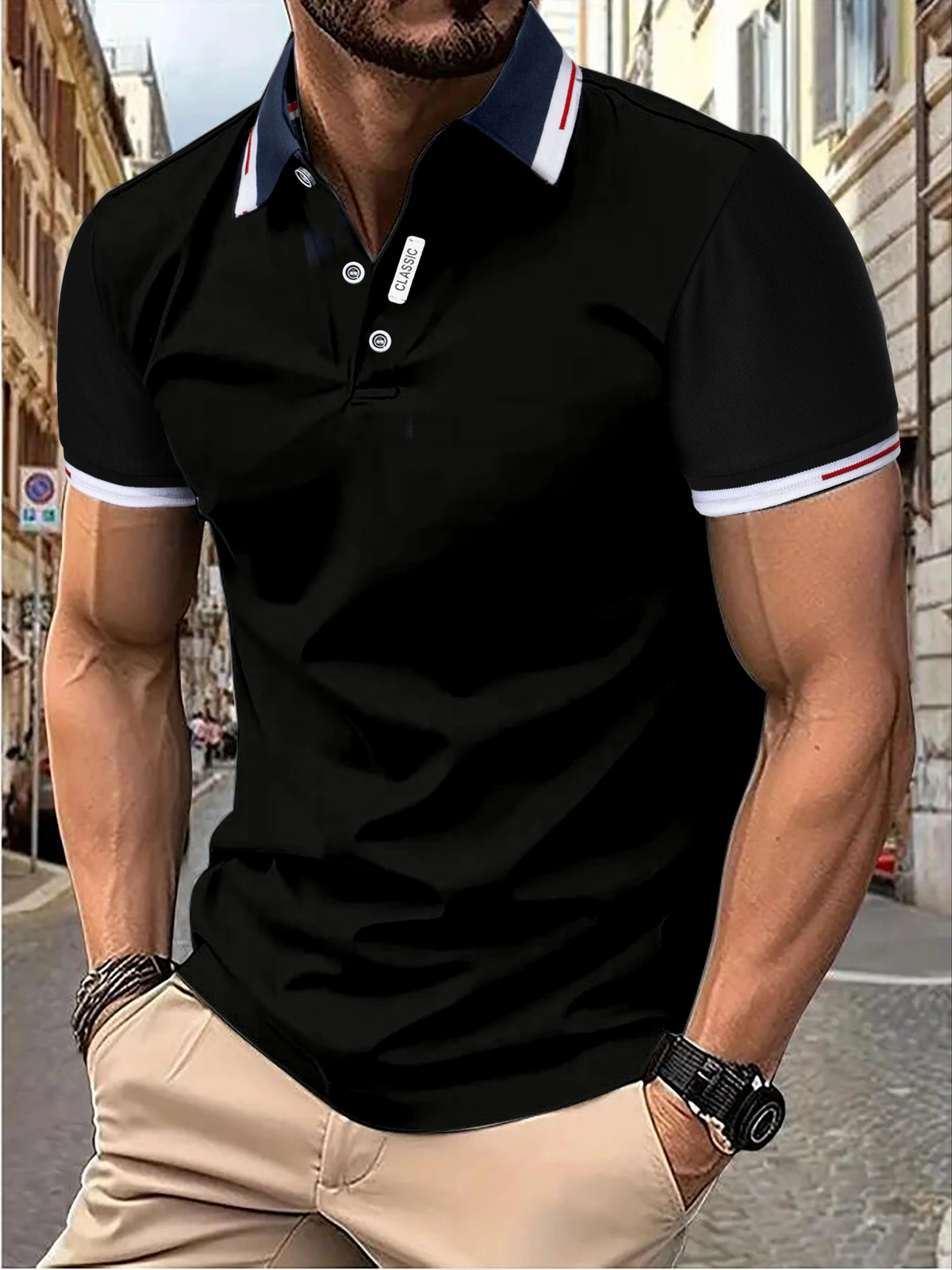 Nestor – Casual Polo Shirt voor Heren