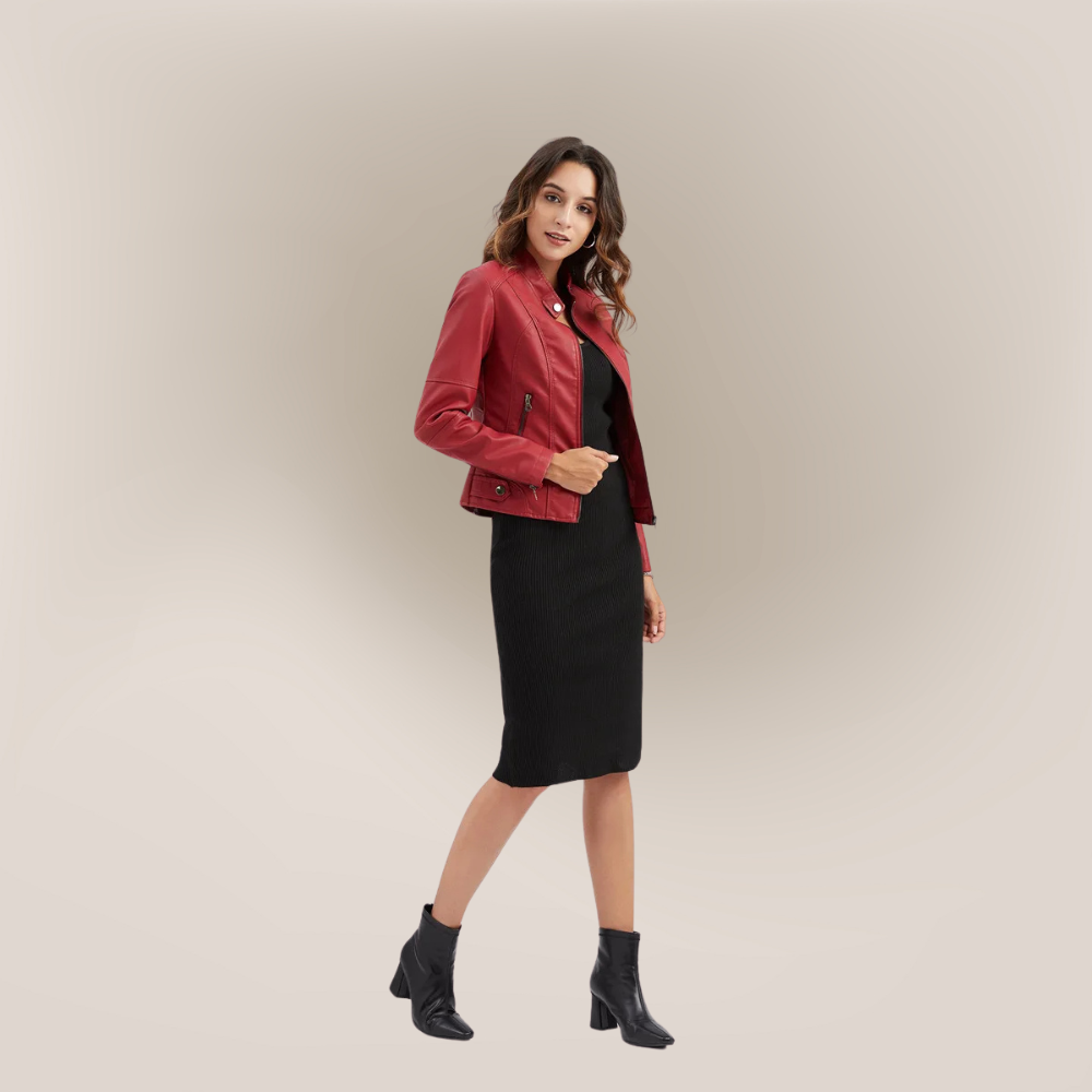 Hoymans RebelRide – Stoere Slim-Fit Leren Motorjas