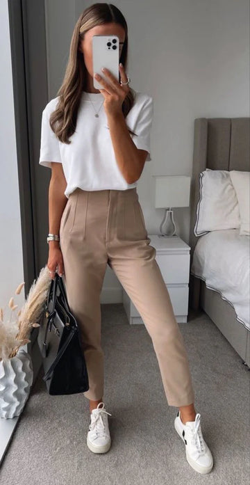 Eva – Kreukvrije Broek Dames