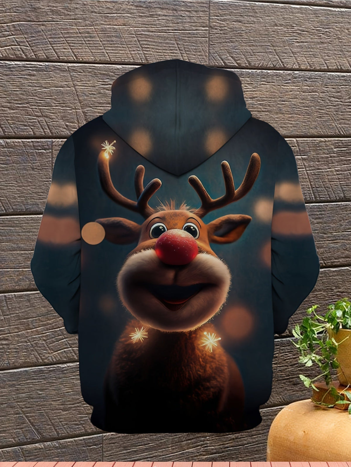 Rudolph Hoodie – Vrolijk en comfortabel voor de Feestdagen