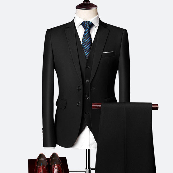 Jonah – luxe 3-delig Slim Fit Pak Heren