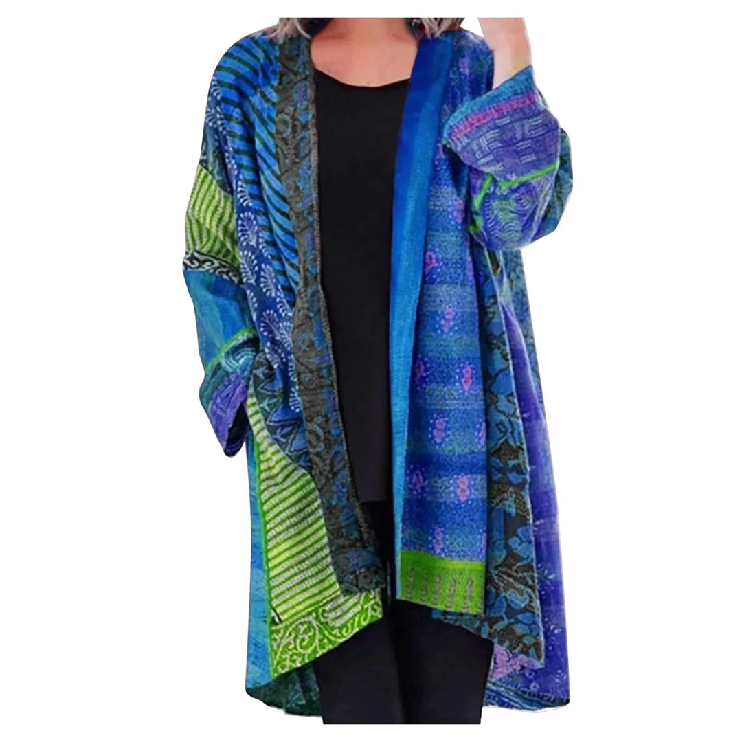 Sansa - lang vintage Dames Vest