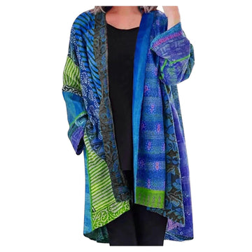 Sansa - lang vintage Dames Vest