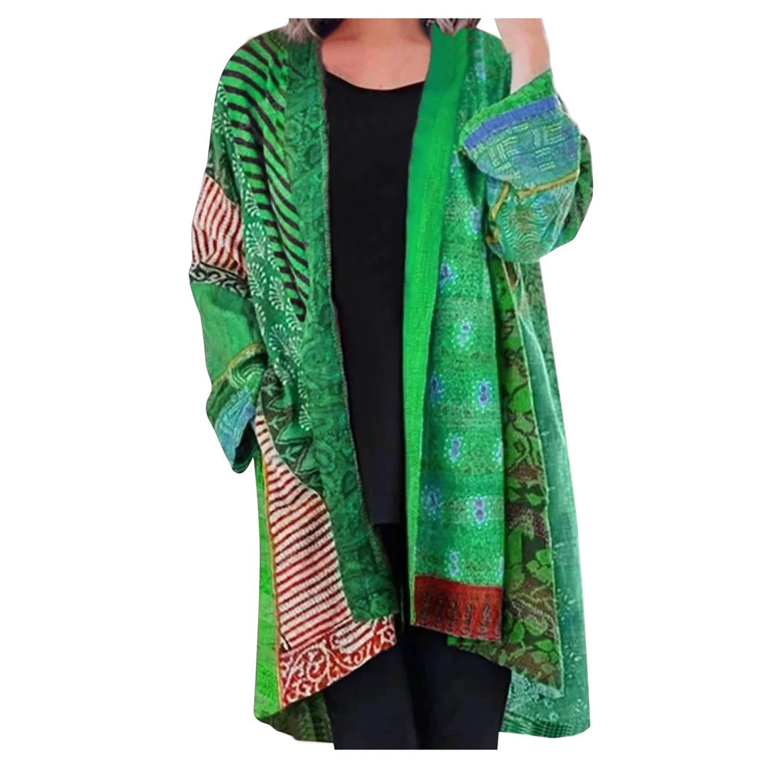 Sansa - lang vintage Dames Vest