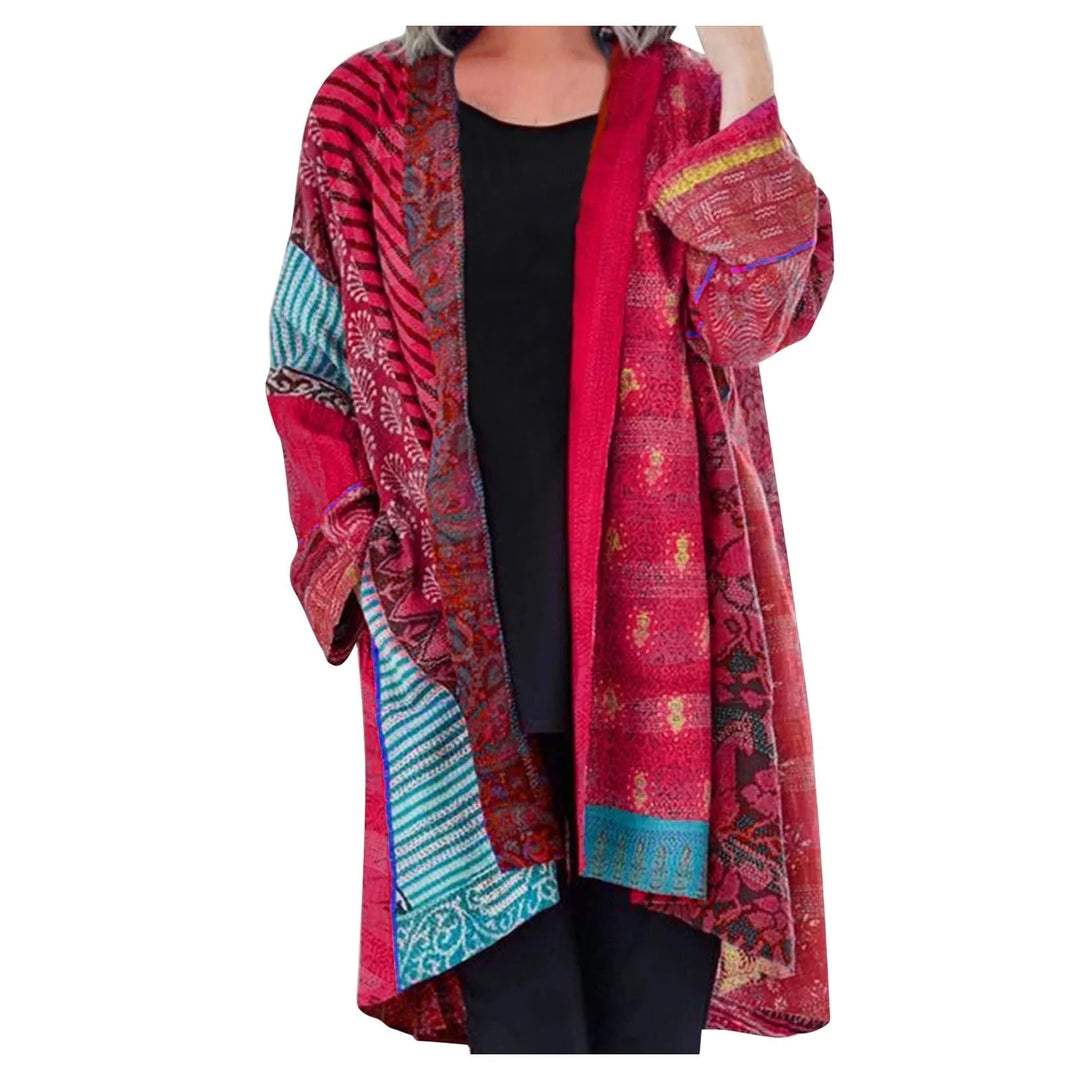 Sansa - lang vintage Dames Vest