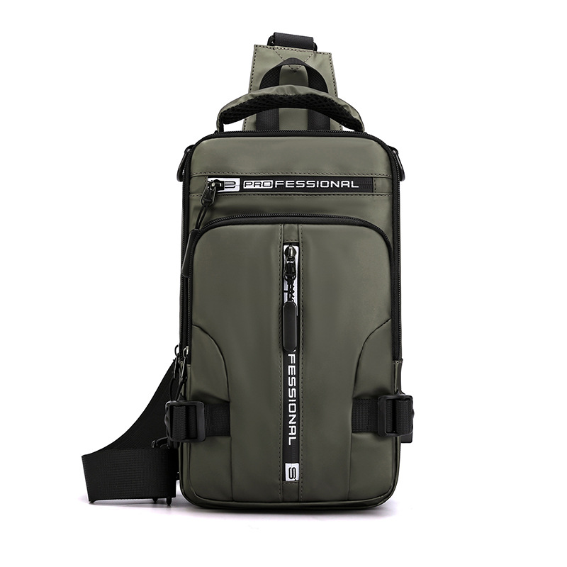 Waterdichte Anti-diefstal Crossbody Tas met USB-poort