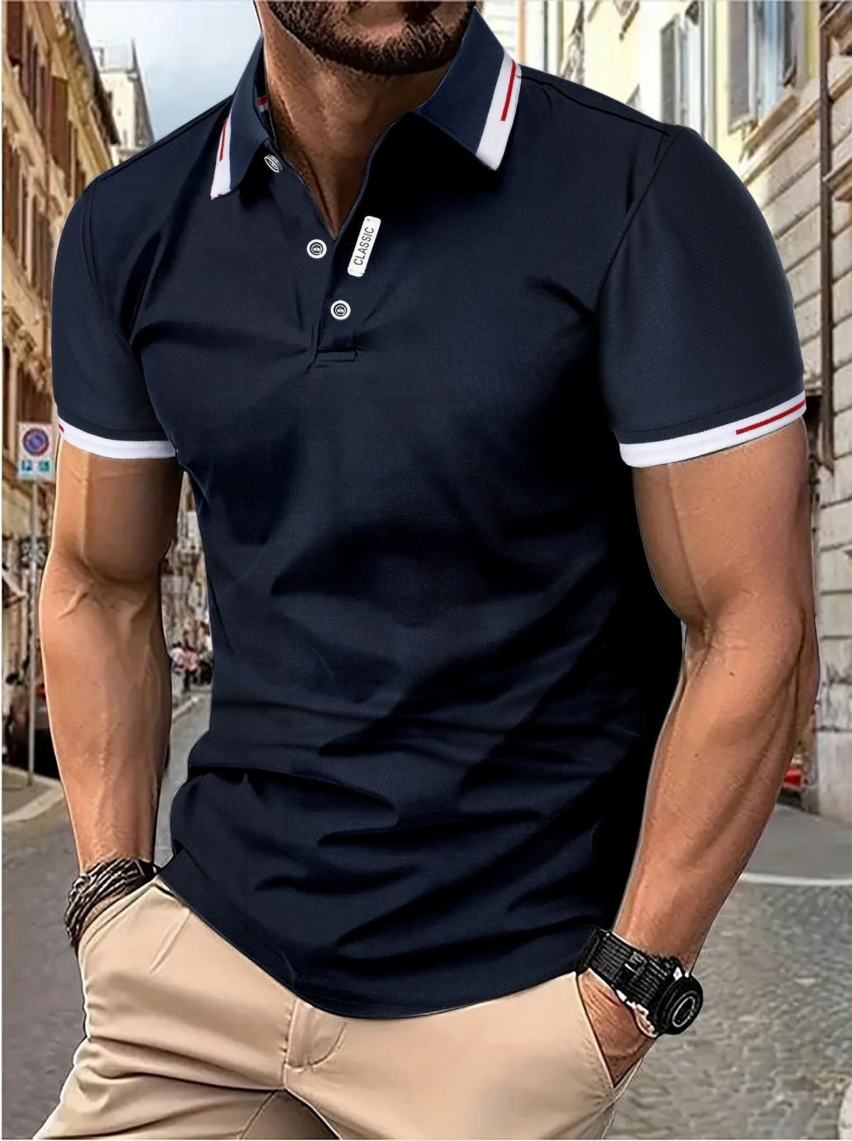 Nestor – Casual Polo Shirt voor Heren