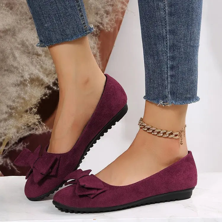 Dames Slip-On Platforms met Strikdetail