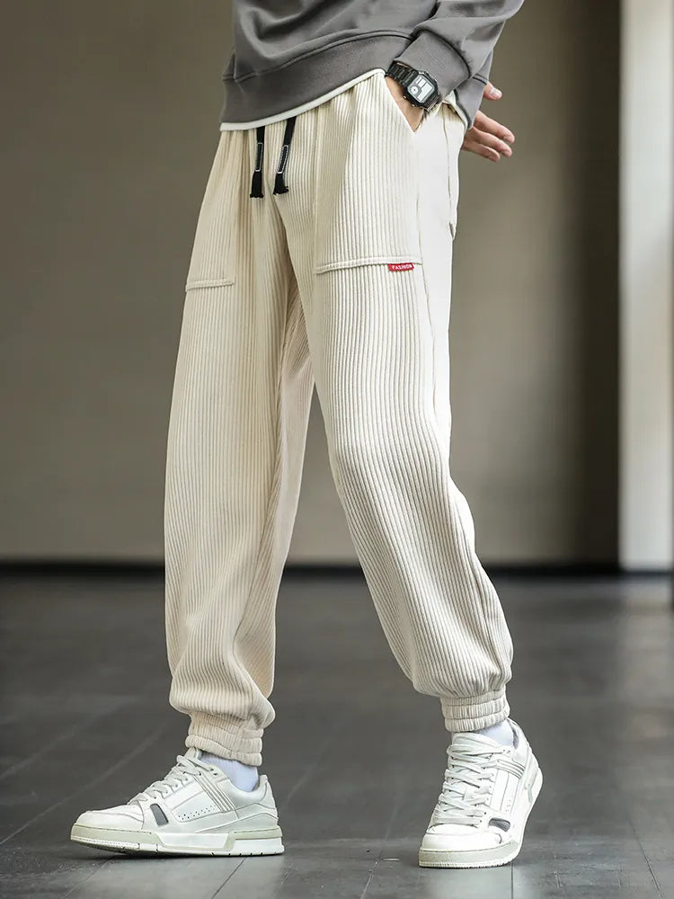 Comfortabele Corduroy Sweatpants voor Heren