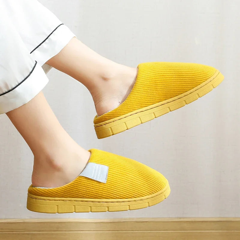 SunStride – warme pluchen winterpantoffels