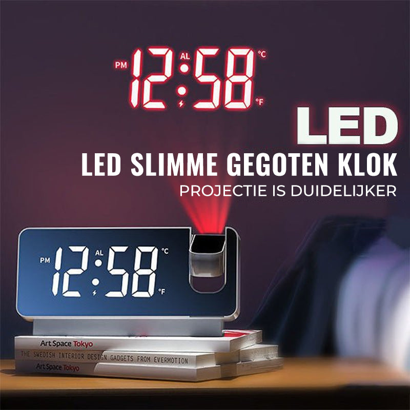 Moderne Projectiewekker | Multifunctionele Wekker met Projectie