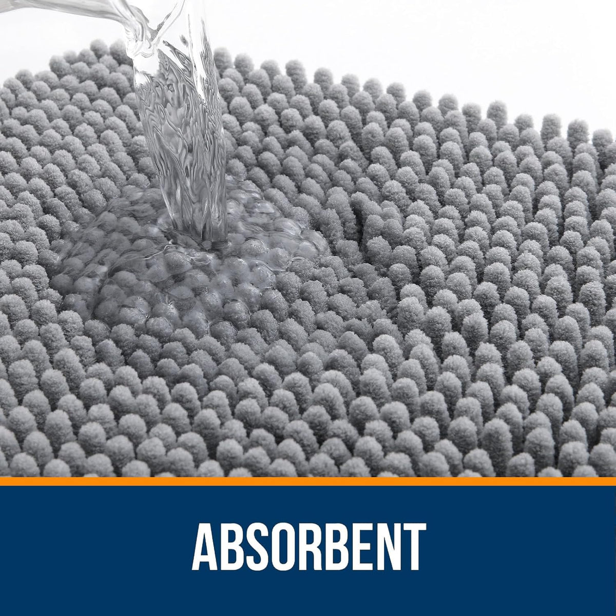 OLANLY Badmat 30x20 – Extra Zacht, Absorberend & Antislip