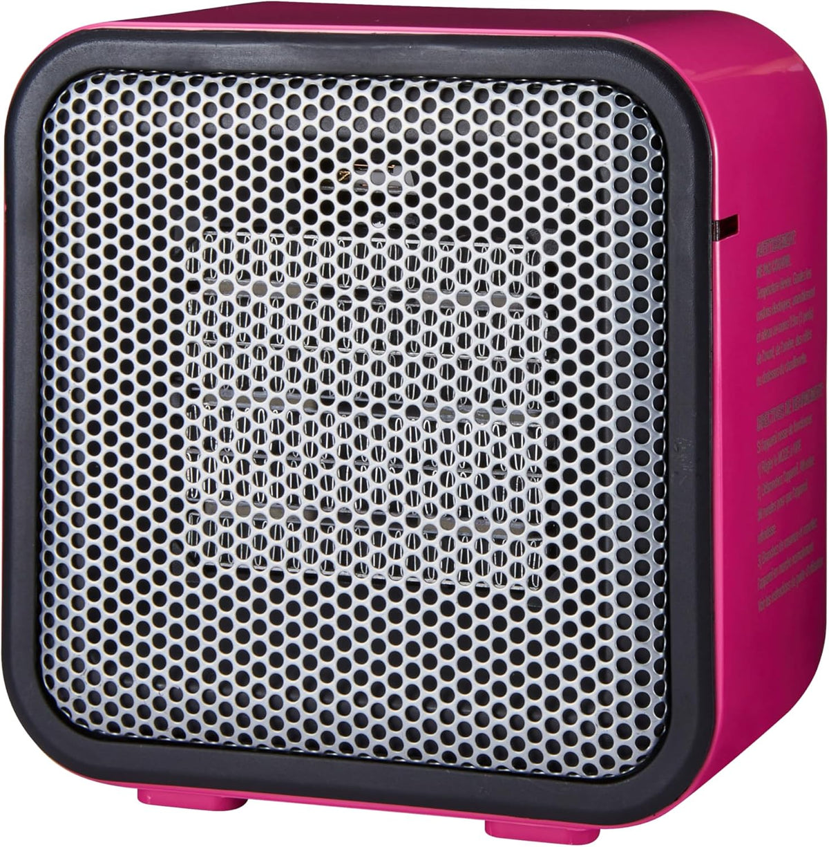 Compacte keramische kachel 500 W met omvalbeveiliging