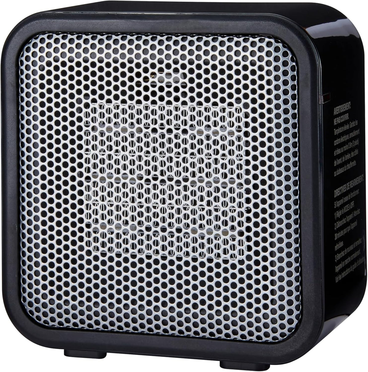 Compacte keramische kachel 500 W met omvalbeveiliging
