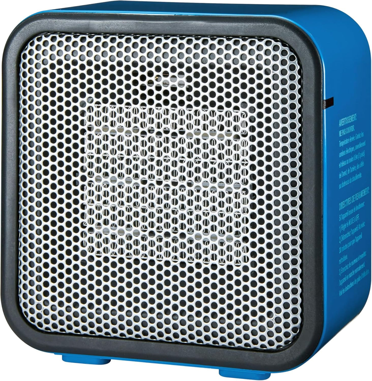 Compacte keramische kachel 500 W met omvalbeveiliging