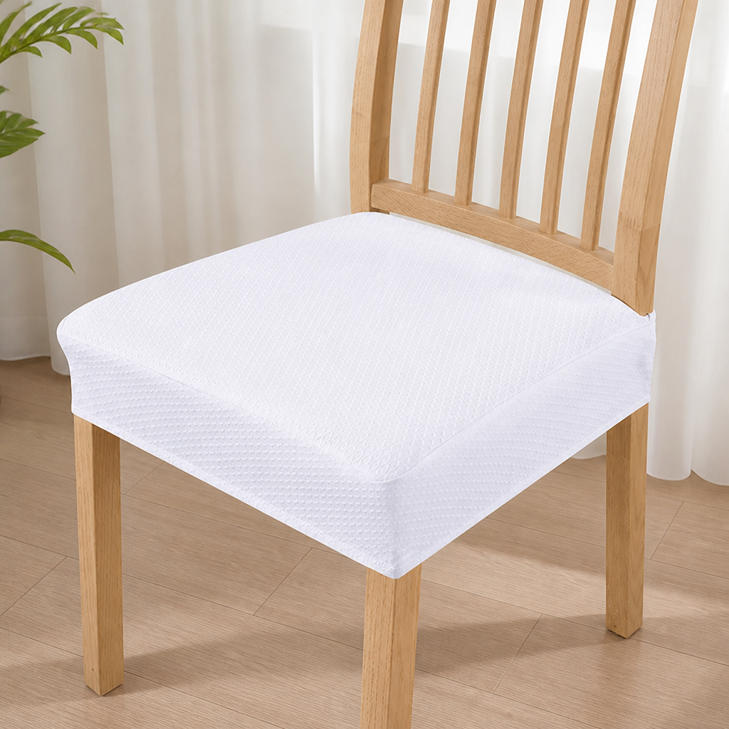 Waterdichte elastische geweven stoelhoezen, antislip jacquard-polyester