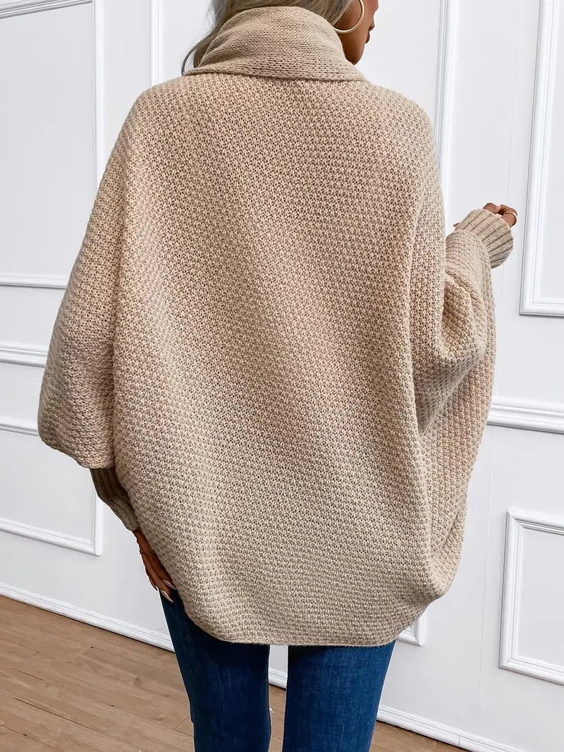Comfortabel Los Gebreid Vest - Elena