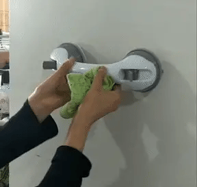Handgreep met zuignappen voor douche en bad