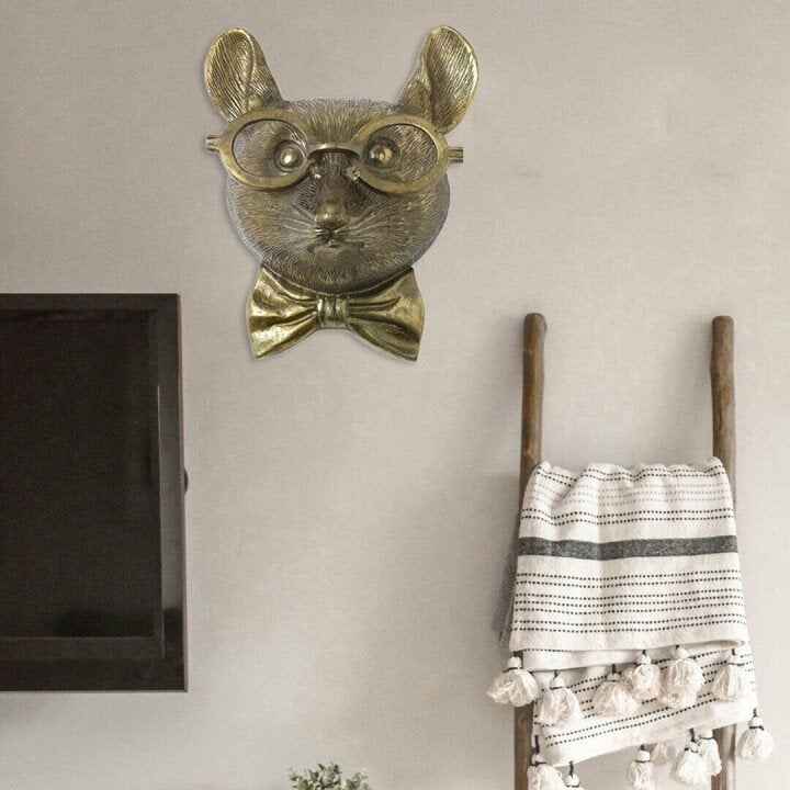 Speelse Dierenkop Wanddecoratie - WallCritters