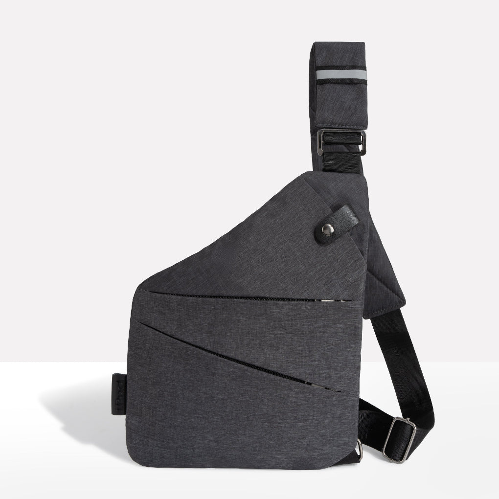 Minimalistische antidiefstal crossbodytas