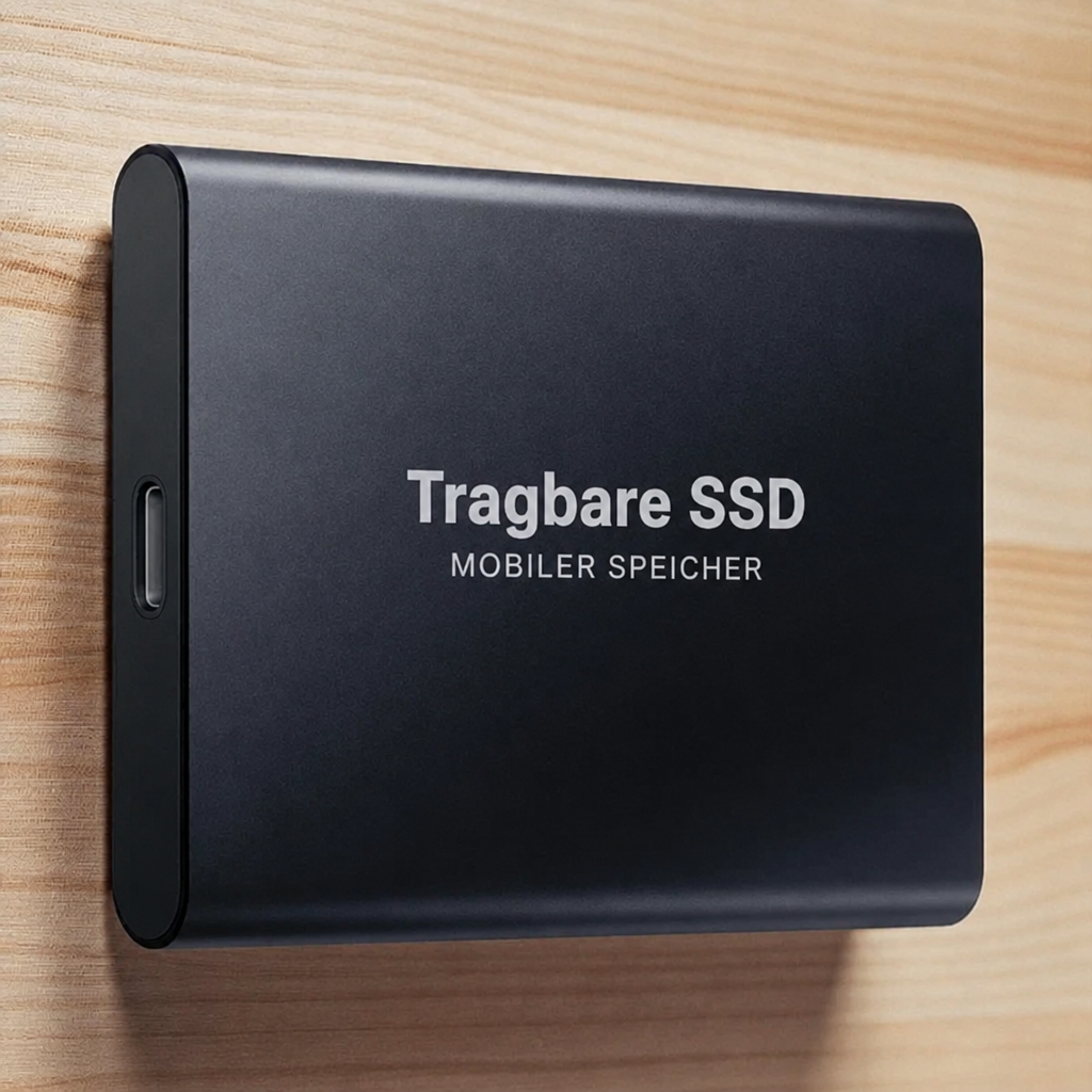 Draagbare 30 TB SSD met robuuste behuizing
