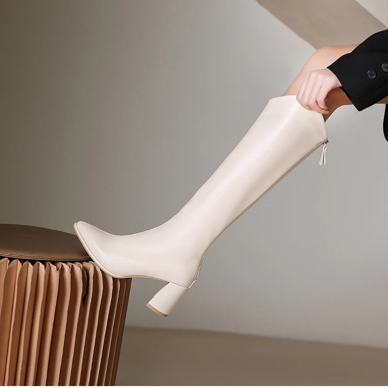 Callie – kniehoge ruiterlaarzen voor dames