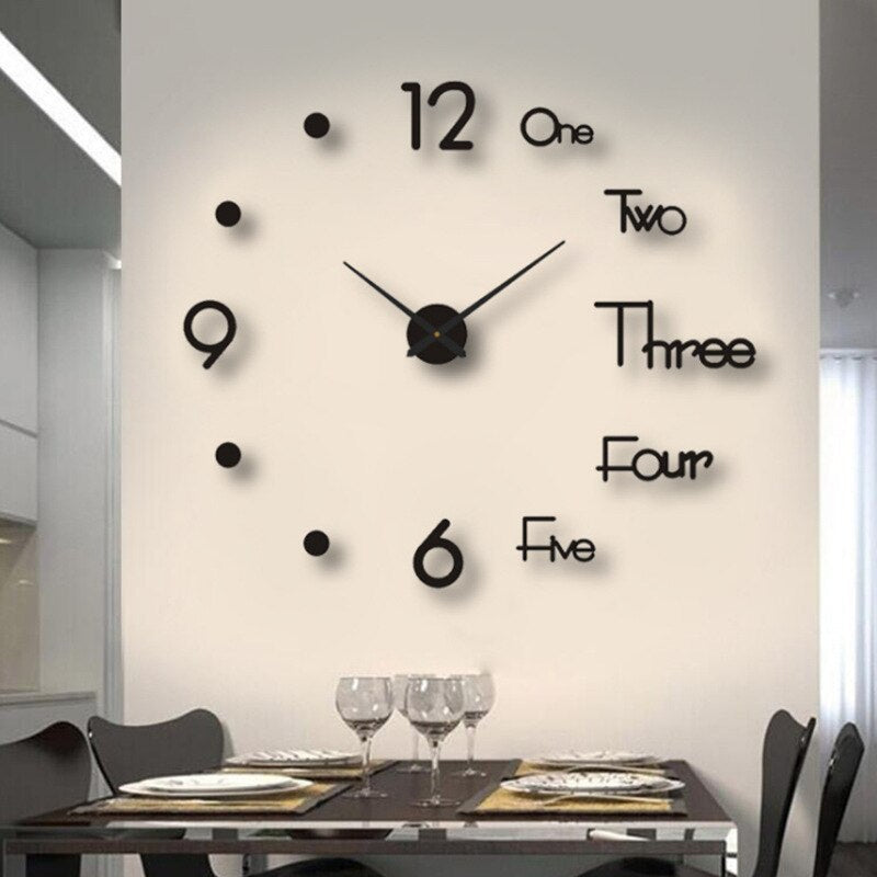 Moderne Losse Wandklok - LuxeLiving