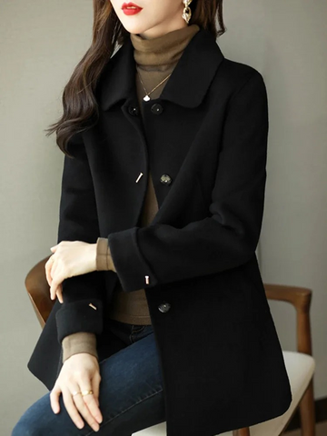 Amelia - Dames Trenchcoat Getailleerde Pasvorm damesjas knopen najaarsjas