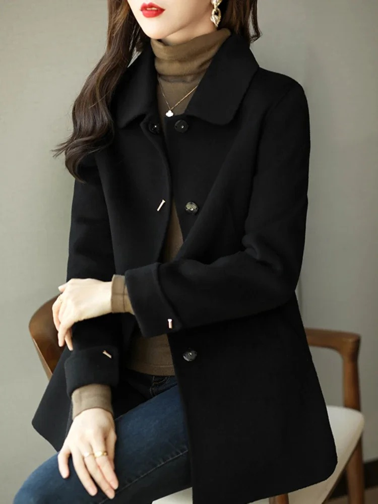 Amelia - Dames Trenchcoat Getailleerde Pasvorm damesjas knopen najaarsjas