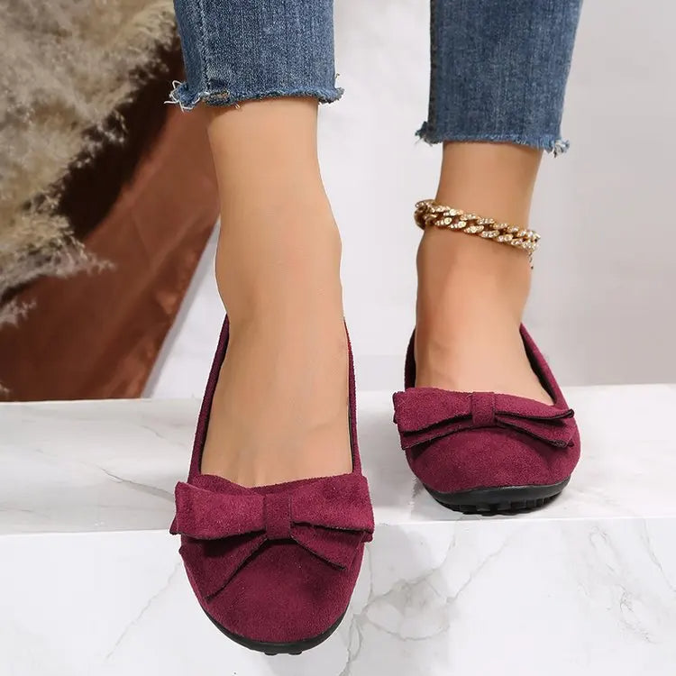 Dames Slip-On Platforms met Strikdetail