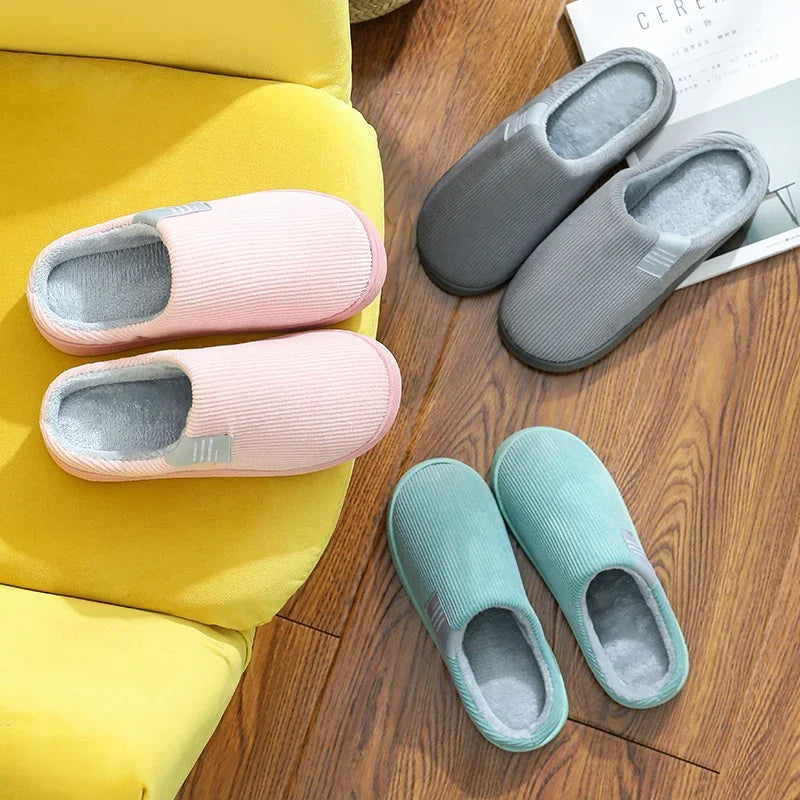 SunStride – warme pluchen winterpantoffels
