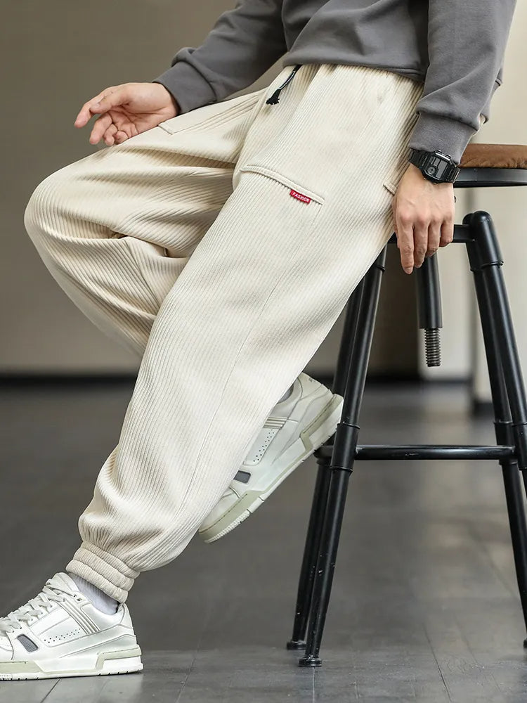 Comfortabele Corduroy Sweatpants voor Heren