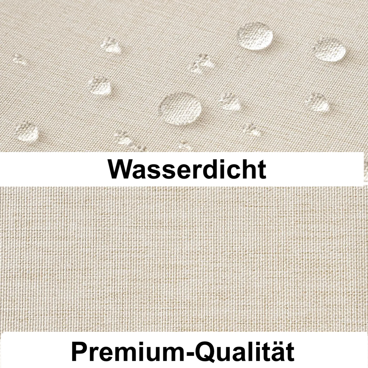 Luxe douchegordijn van linnen – waterdicht en dik kunstlinnen