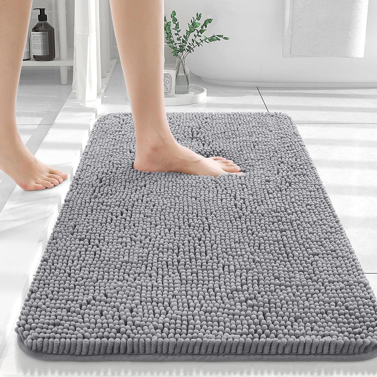 OLANLY Badmat 30x20 – Extra Zacht, Absorberend & Antislip