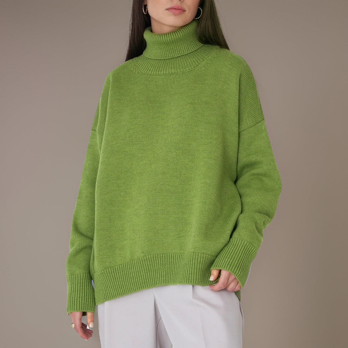 Oversized coltrui voor de winter voor dames