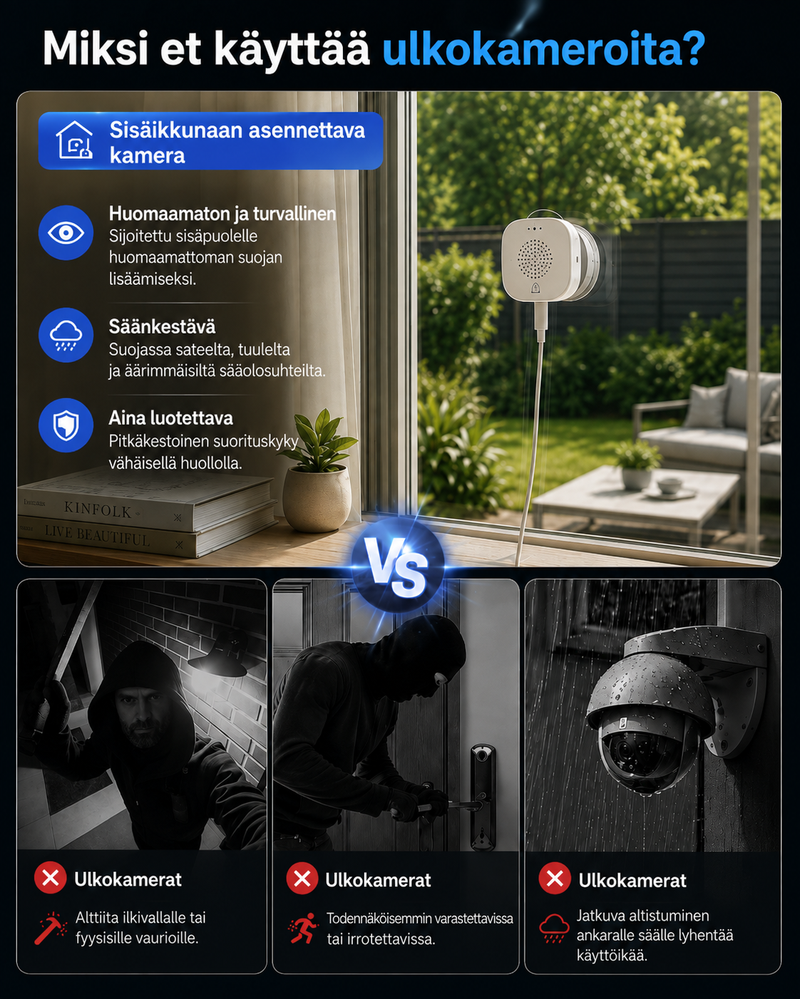 Window Watch beveiligingscamera – maak van elk raam een beveiligingscamera