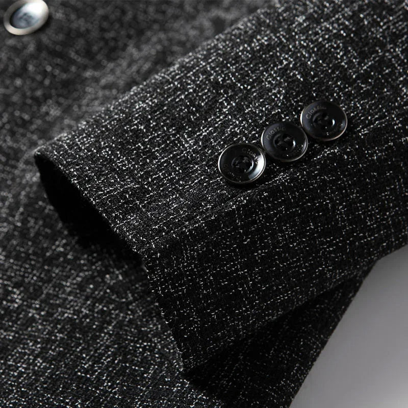 Slim fit business blazer voor heren