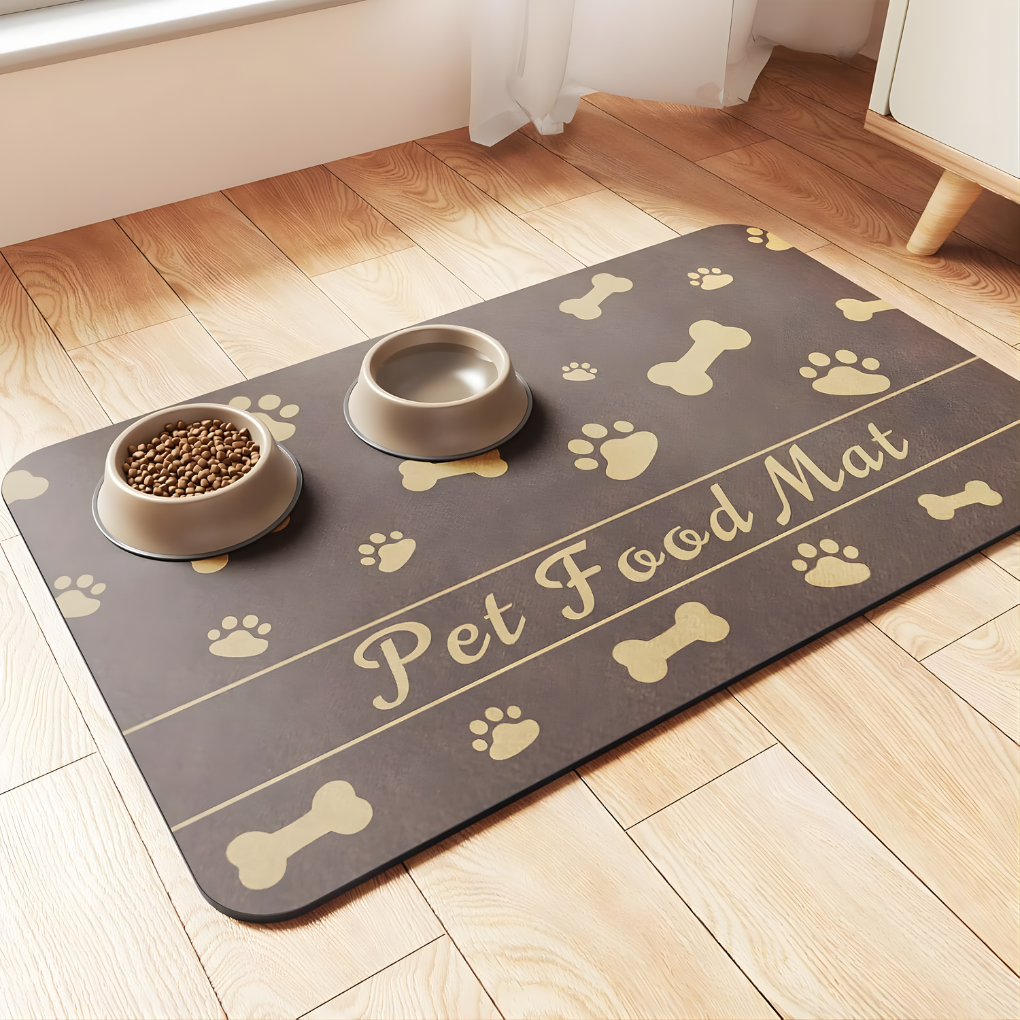 Huisdier Placemat – Absorberend voor Voer- en Waterbak