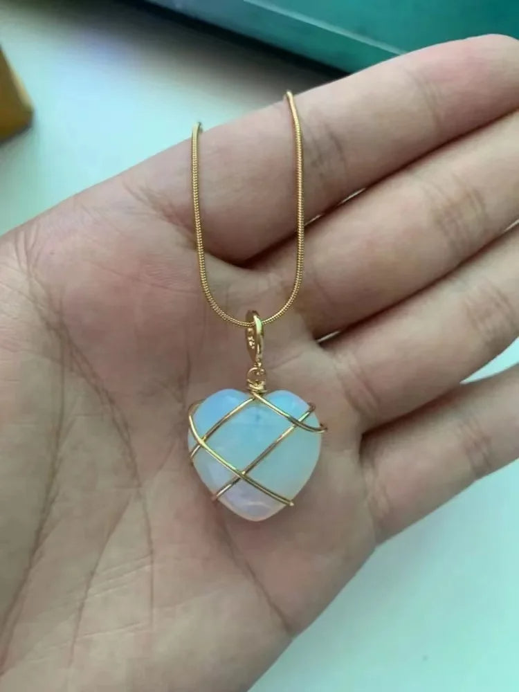 Romantische Hart Ketting (2 Stuks)
