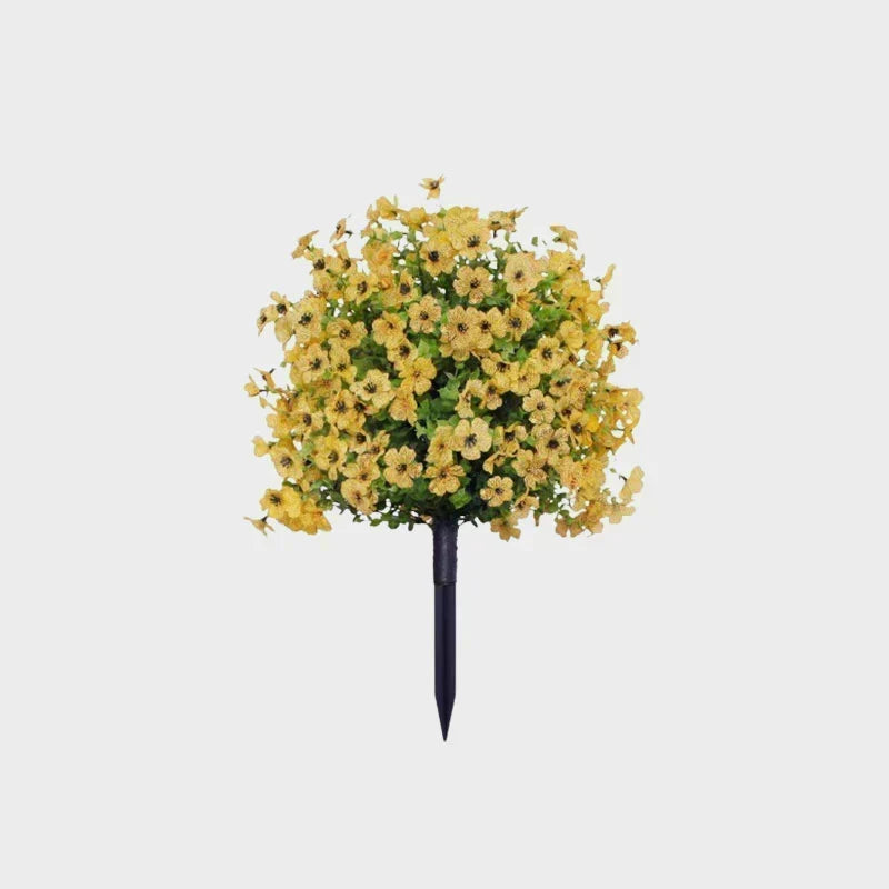 Onderhoudsvriendelijke kunstmatige tuinbloemen
