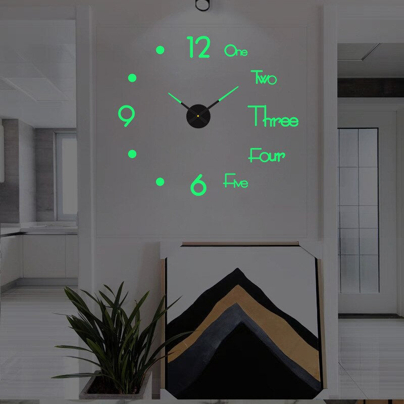 Moderne Losse Wandklok - LuxeLiving