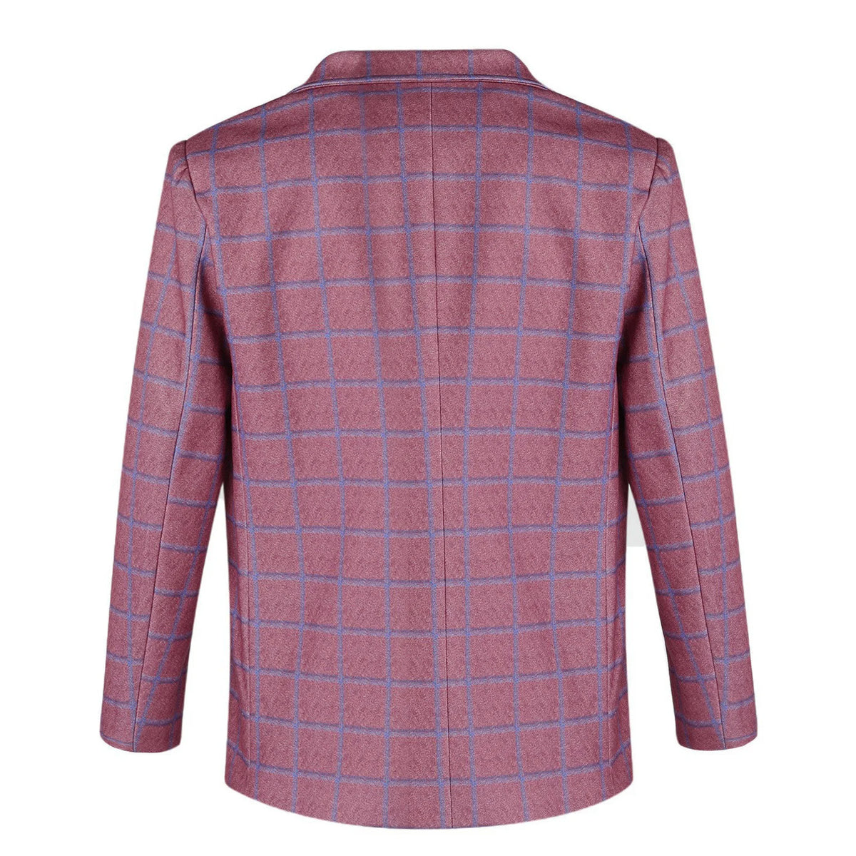 Vintage Heren Blazer met Ruitenprint