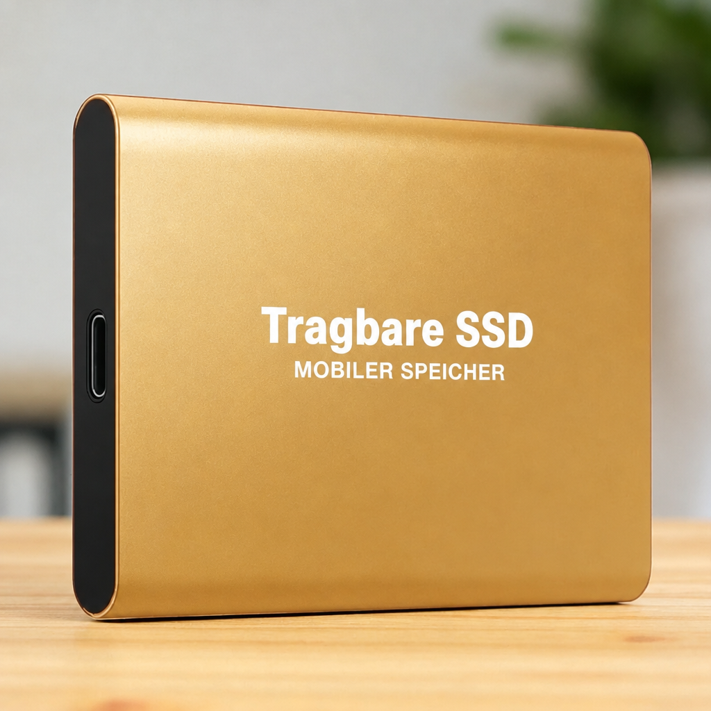 Draagbare 30 TB SSD met robuuste behuizing