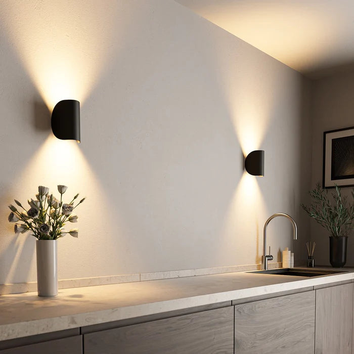 Verstelbare up-down LED-wandlamp – warm sfeerlicht, modern design