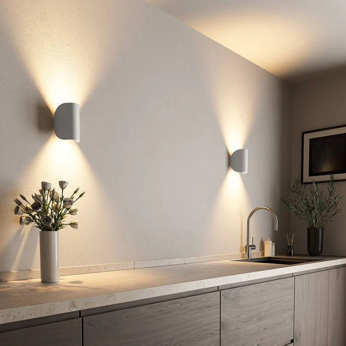 Verstelbare up-down LED-wandlamp – warm sfeerlicht, modern design