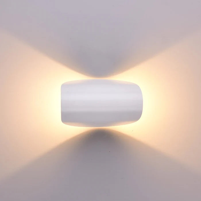 Verstelbare up-down LED-wandlamp – warm sfeerlicht, modern design