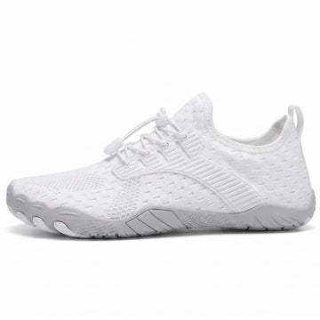 Barefoot sneaker voor dames met brede neus en flexibele zool