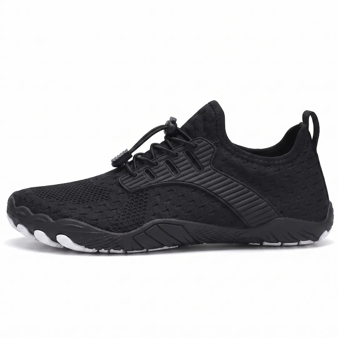 Barefoot sneaker voor dames met brede neus en flexibele zool