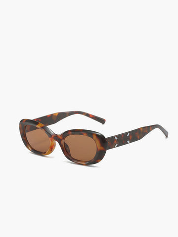 vrouwen zonnebril dames bruin oranje trendy chique comfortabel uv straal festivalbril zomerbril vakantie