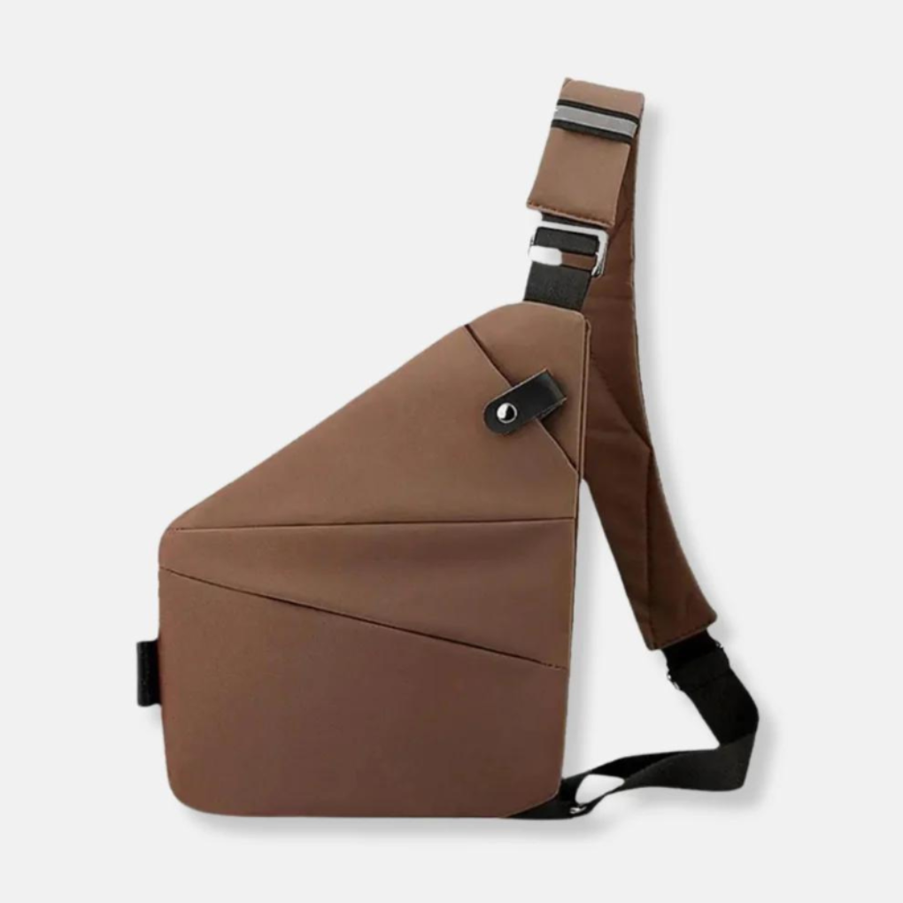 Minimalistische antidiefstal crossbodytas
